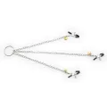 Nippelklemmen und Klitorisklemmen mit Kette aus Metall von Latetobed BDSM Line