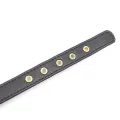Halsband mit Schleife und Rasseln 44 cm Schwarz/Rot von Latetobed BDSM Line