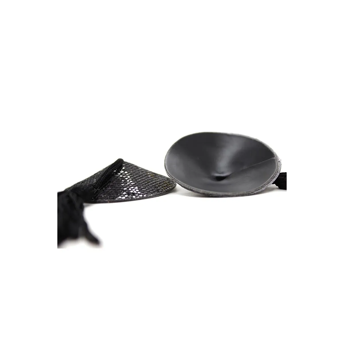 Selbstklebende Nippelabdeckungen Schwarz von Latetobed BDSM Line | Fesselliebe.de