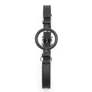 O-Ring-Ballknebel 5 cm Schwarz von Latetobed BDSM Line