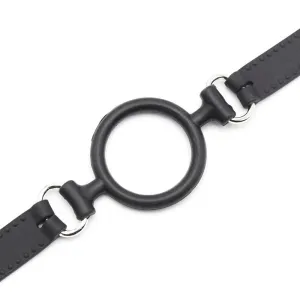 O-Ring-Ballknebel 5 cm Schwarz von Latetobed BDSM Line
