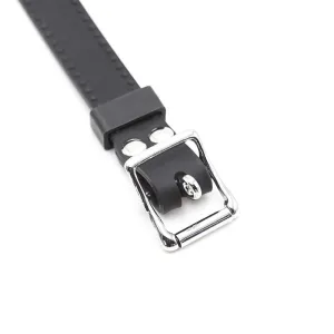 O-Ring-Ballknebel 5 cm Schwarz von Latetobed BDSM Line