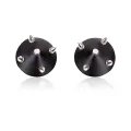 Nippel-Covers mit Stacheln, Schwarz von Latetobed BDSM Line