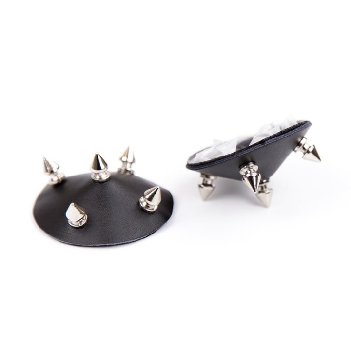 Nippel-Covers mit Stacheln, Schwarz von Latetobed BDSM Line | Fesselliebe.de