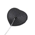 Nippel-Covers mit Metallkette, Schwarz von Latetobed BDSM Line