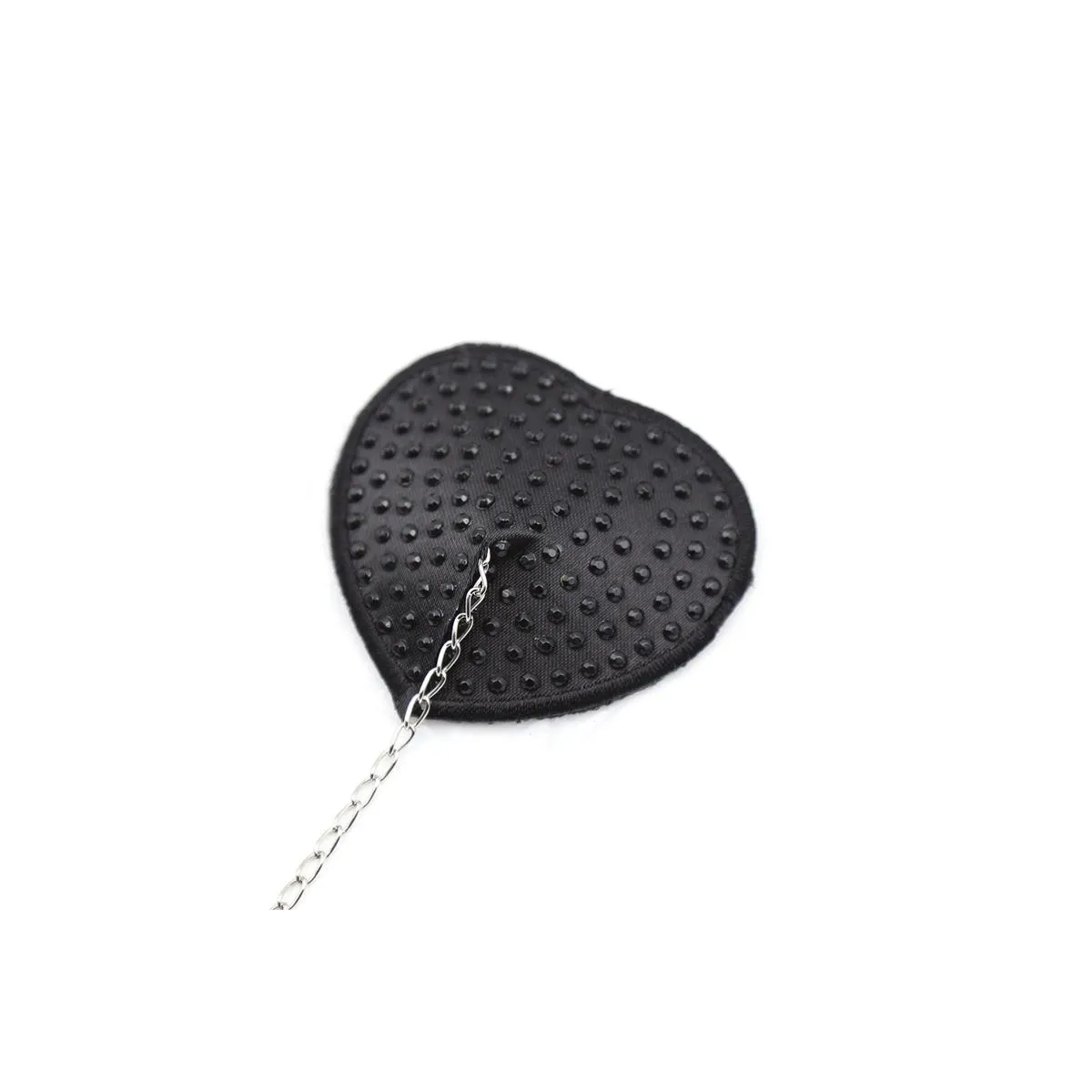 Nippel-Covers mit Metallkette, Schwarz von Latetobed BDSM Line | Fesselliebe.de