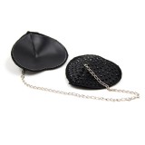 Nippel-Covers mit Metallkette, Schwarz von Latetobed BDSM Line | Fesselliebe.de