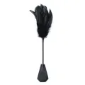 Federkitzler und Paddel 2 In 1, 48 cm, Schwarz von Latetobed BDSM Line
