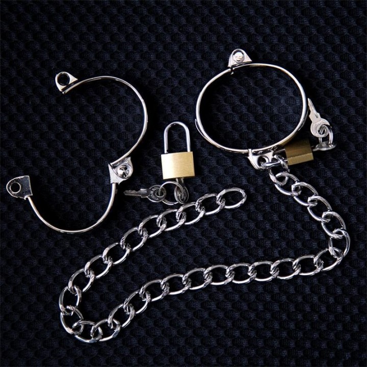 Metallhandschellen für Frauen, 5,5 cm von Latetobed BDSM Line | Fesselliebe.de