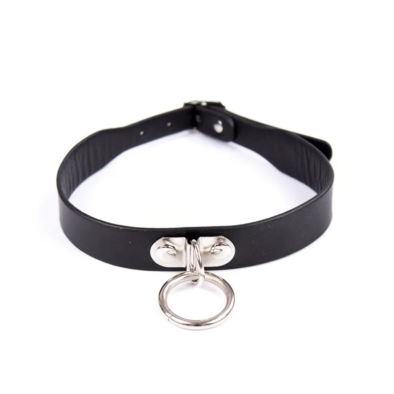 Verstellbares Halsband, 43 cm, Schwarz von Latetobed BDSM Line | Fesselliebe.de