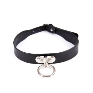 Verstellbares Halsband, 43 cm, Schwarz von Latetobed BDSM Line | Fesselliebe.de