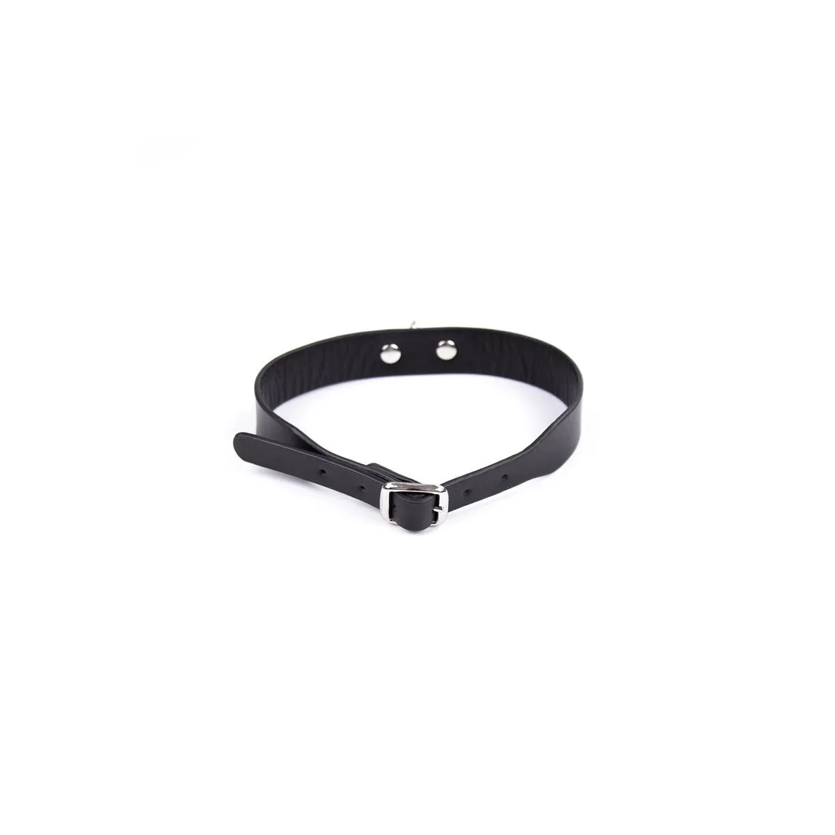 Verstellbares Halsband, 43 cm, Schwarz von Latetobed BDSM Line | Fesselliebe.de