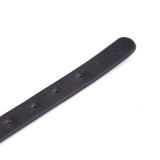 Verstellbares Halsband, 43 cm, Schwarz von Latetobed BDSM Line | Fesselliebe.de