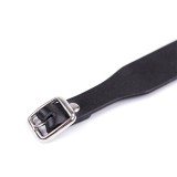 Verstellbares Halsband, 43 cm, Schwarz von Latetobed BDSM Line | Fesselliebe.de