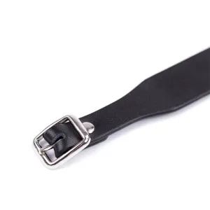 Verstellbares Halsband, 43 cm, Schwarz von Latetobed BDSM Line