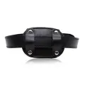 Verschliessbarer Kurzer Penis-Knebelball 5 cm Schwarz von Latetobed BDSM Line