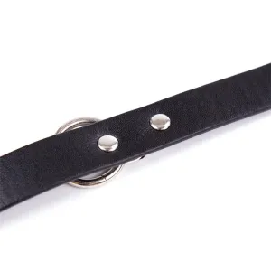 Halsband mit Glöckchen, Verstellbar, 43 cm, Schwarz von Latetobed BDSM Line
