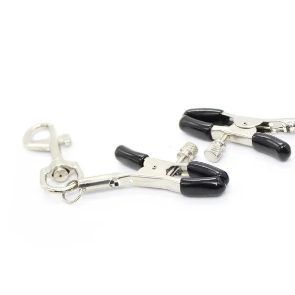 Nippelklemme mit Haken aus Metall von Latetobed BDSM Line | Fesselliebe.de