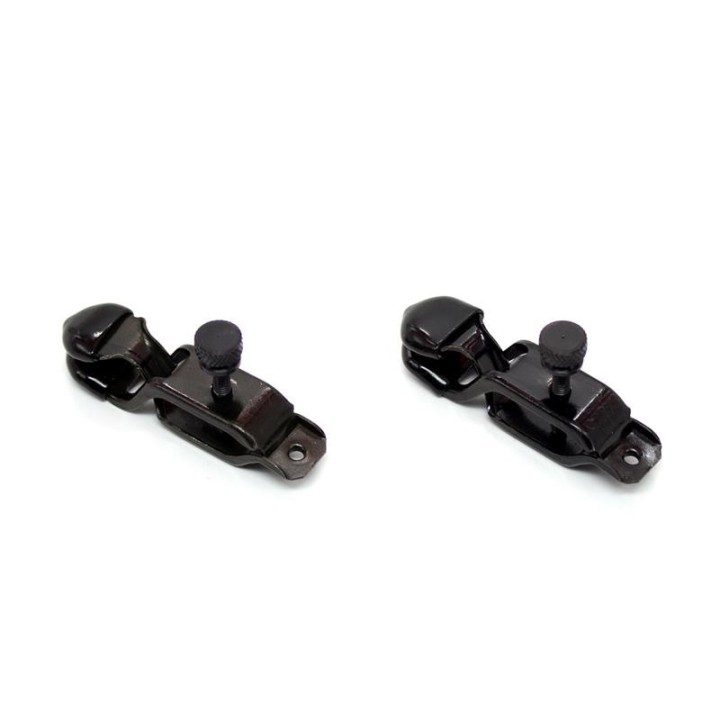 Verstellbare Nippelklemmen aus Metall, Schwarz von Latetobed BDSM Line | Fesselliebe.de
