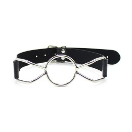 Ballknebel mit Metall-O-Ring, Grösse L von Latetobed BDSM Line | Fesselliebe.de