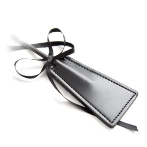 Feder-Kitzler und Paddel, 49 cm, Schwarz von Latetobed BDSM Line