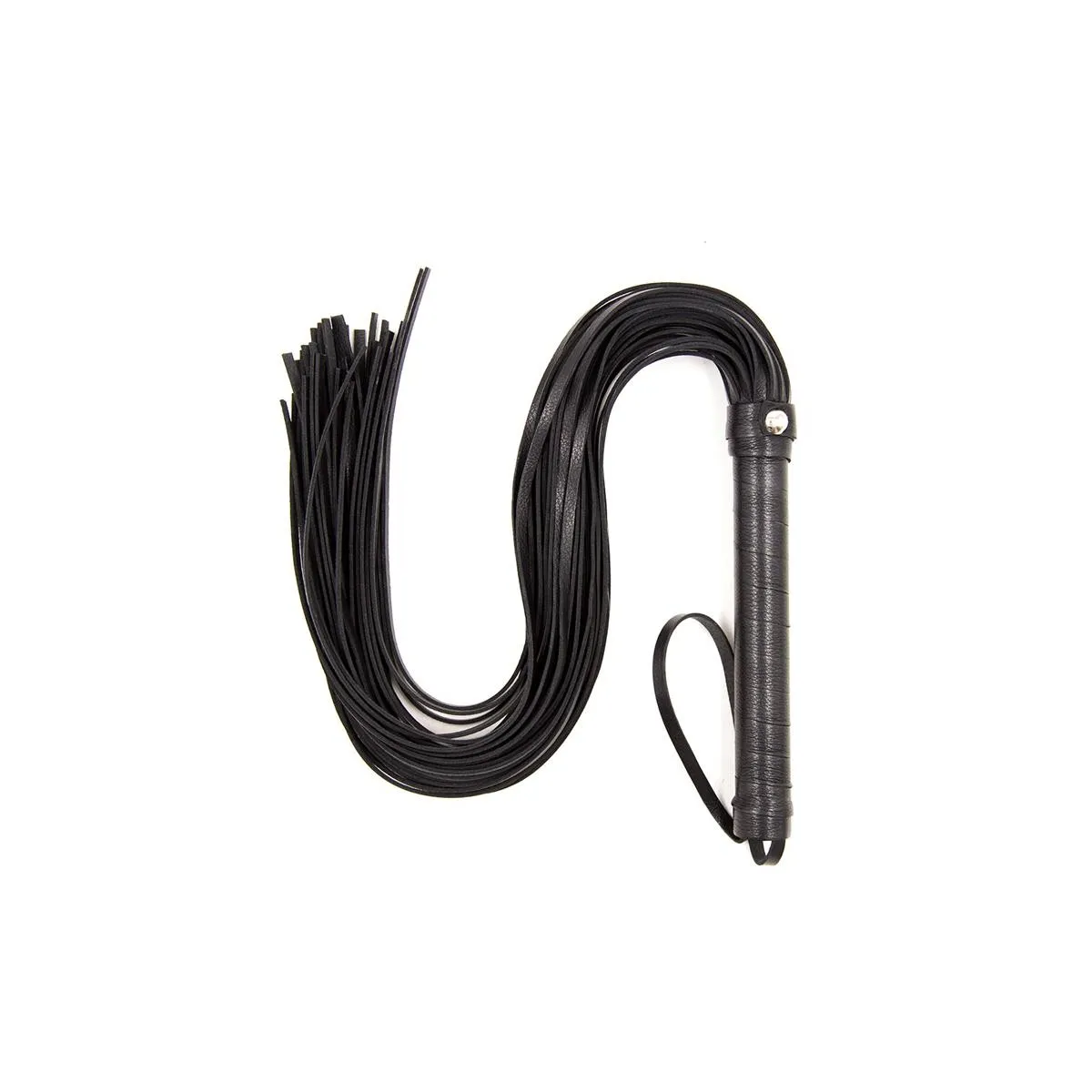 Flogger aus Metall, 69 cm, Schwarz von Latetobed BDSM Line | Fesselliebe.de