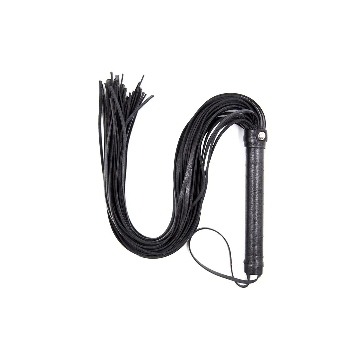 Flogger aus Metall, 69 cm, Schwarz von Latetobed BDSM Line | Fesselliebe.de