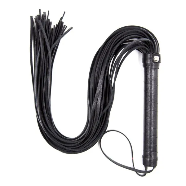 Flogger aus Metall, 69 cm, Schwarz von Latetobed BDSM Line | Fesselliebe.de