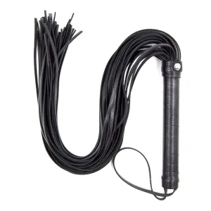 Flogger aus Metall, 69 cm, Schwarz von Latetobed BDSM Line