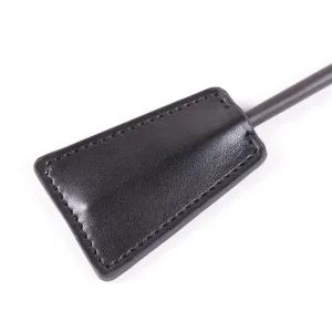 Federkitzler und Paddel, 36 cm, Rot/Schwarz von Latetobed BDSM Line