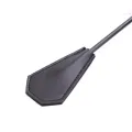 Feder-Kitzler und Paddel 2 In 1 29 cm Schwarz von Latetobed BDSM Line
