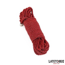 Bondage-Seil, 10 M, Burgunderrot von Latetobed BDSM Line | Fesselliebe.de