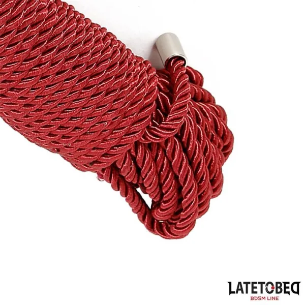 Bondage-Seil, 10 M, Burgunderrot von Latetobed BDSM Line | Fesselliebe.de