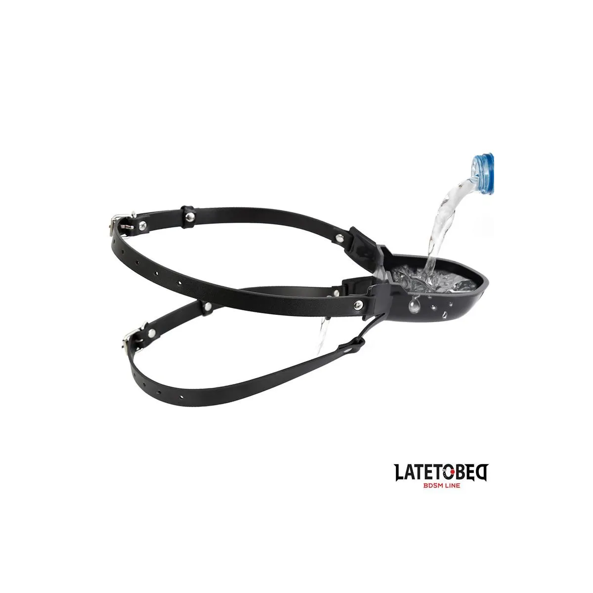 Knebel mit Trinkvorrichtung von Latetobed BDSM Line | Fesselliebe.de