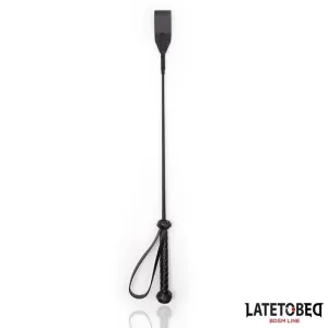 Klassische Peitsche mit Geflochtenem Griff, 60 cm von Latetobed BDSM Line