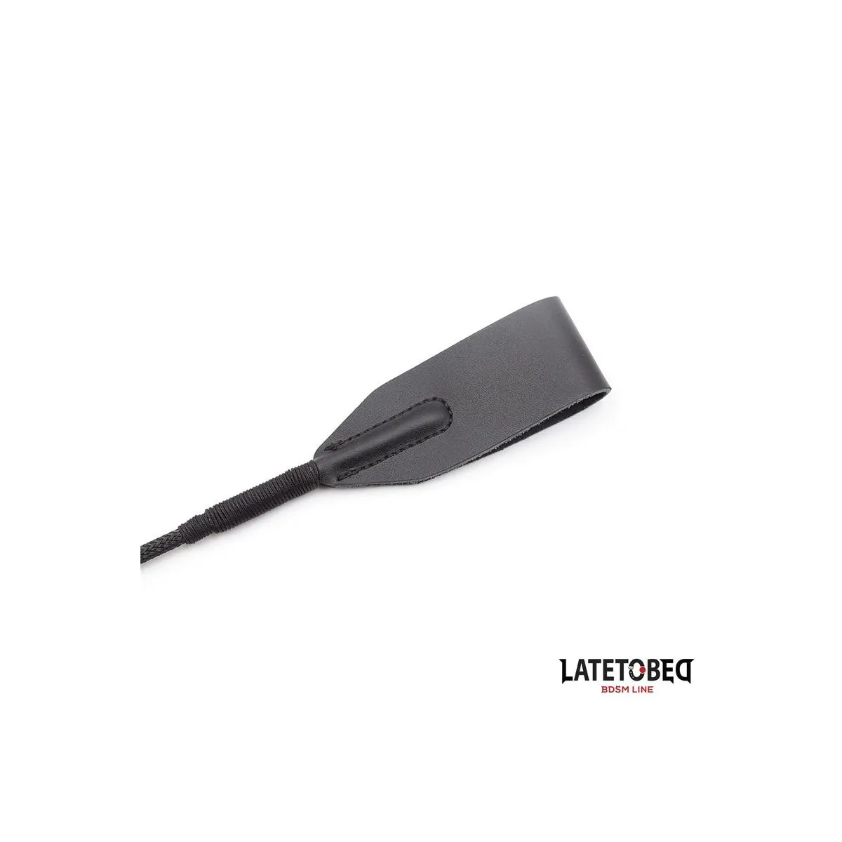 Klassische Peitsche mit Geflochtenem Griff, 60 cm von Latetobed BDSM Line | Fesselliebe.de