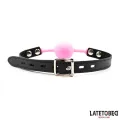 Silikon-Ballknebel, Rosa von Latetobed BDSM Line