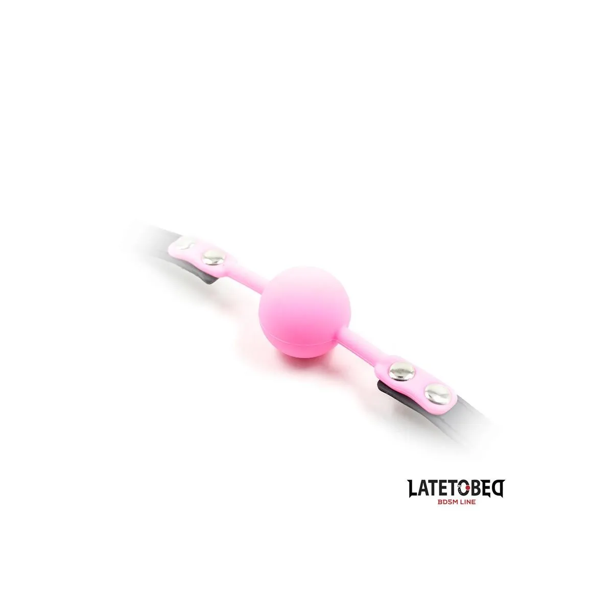 Silikon-Ballknebel, Rosa von Latetobed BDSM Line | Fesselliebe.de