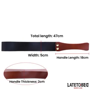 Holzgriff-Paddel 47 cm von Latetobed BDSM Line