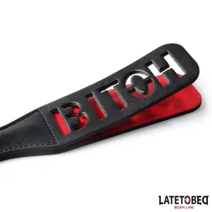 Doppellagiges Paddel Bitch 32 cm von Latetobed BDSM Line
