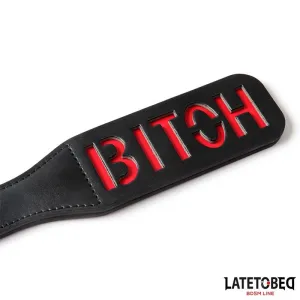 Doppellagiges Paddel Bitch 32 cm von Latetobed BDSM Line