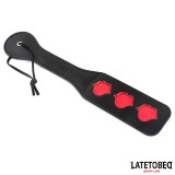 Doppellagiges Paddel Lippen 32 cm von Latetobed BDSM Line | Fesselliebe.de