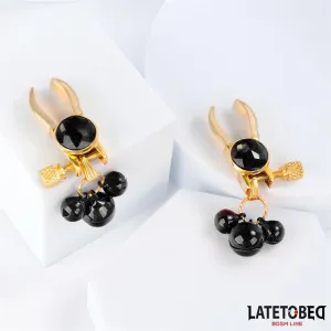 Nippelklemmen mit Glocke von Latetobed BDSM Line