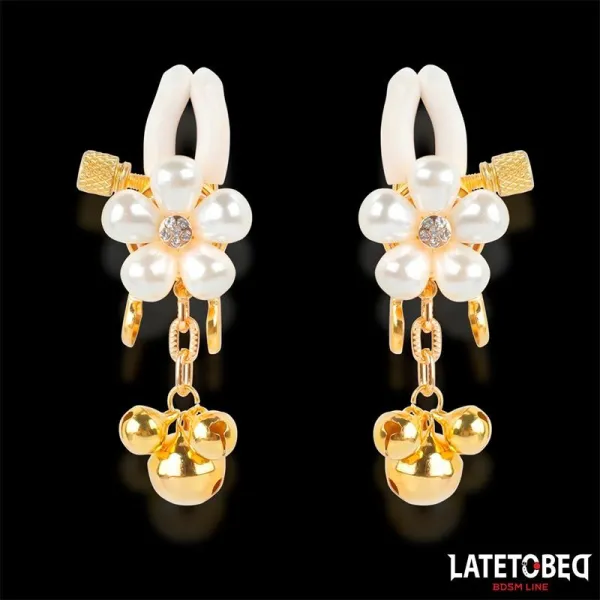 Perlen-Nippelklemmen von Latetobed BDSM Line | Fesselliebe.de