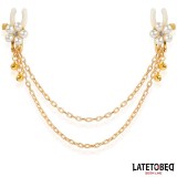 Rearl-Nippelklemmen mit Kette von Latetobed BDSM Line | Fesselliebe.de