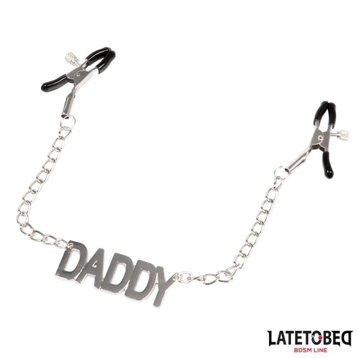 Nippelklemmen mit Daddy von Latetobed BDSM Line | Fesselliebe.de