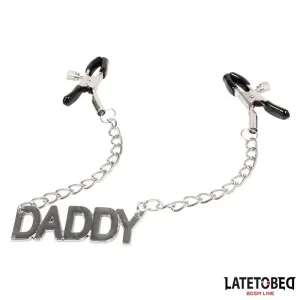 Nippelklemmen mit Daddy von Latetobed BDSM Line