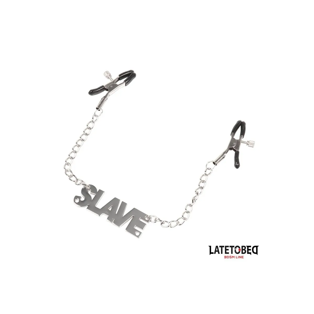 Nippelklemmen mit Slave von Latetobed BDSM Line | Fesselliebe.de