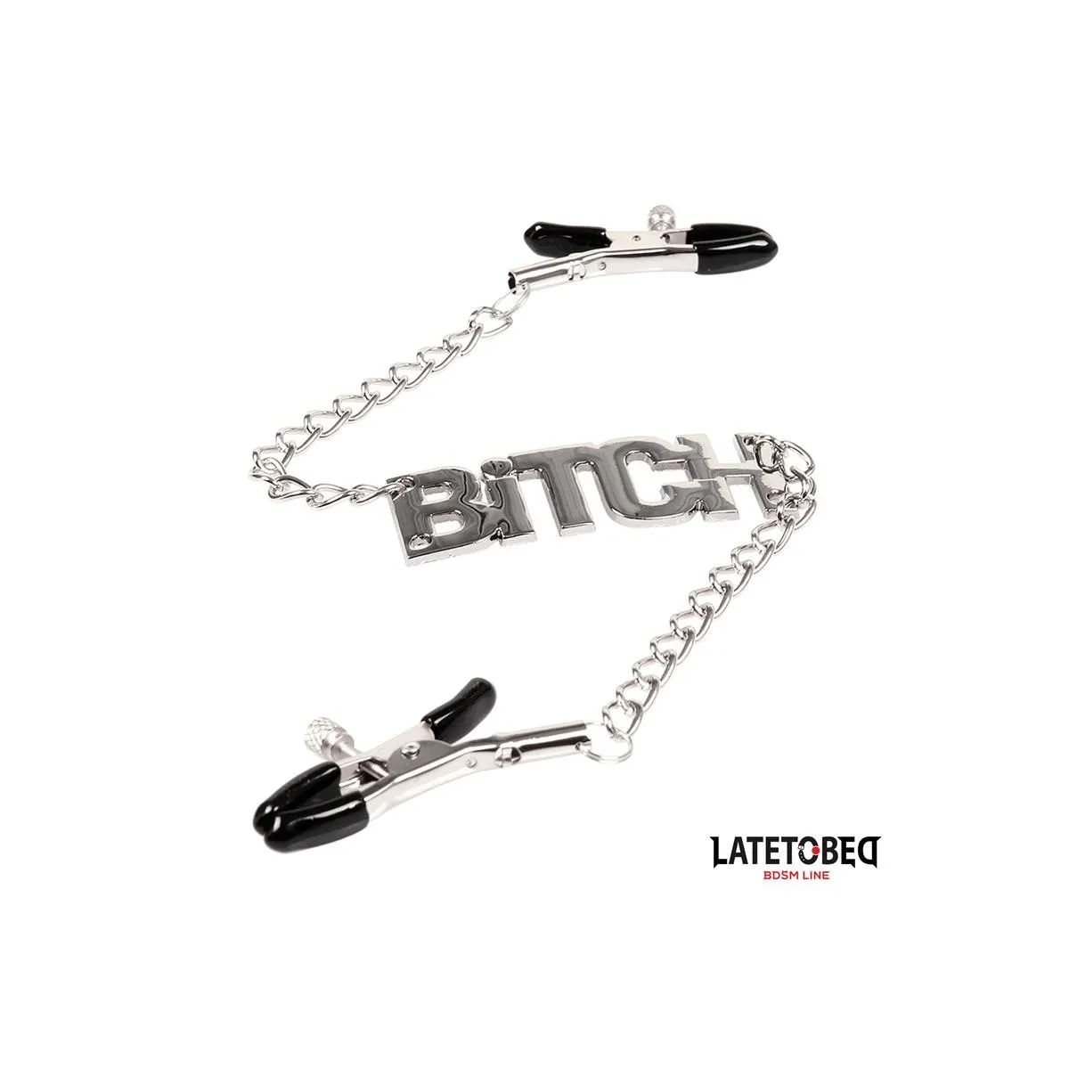 Nippelklemmen mit Bitch von Latetobed BDSM Line | Fesselliebe.de