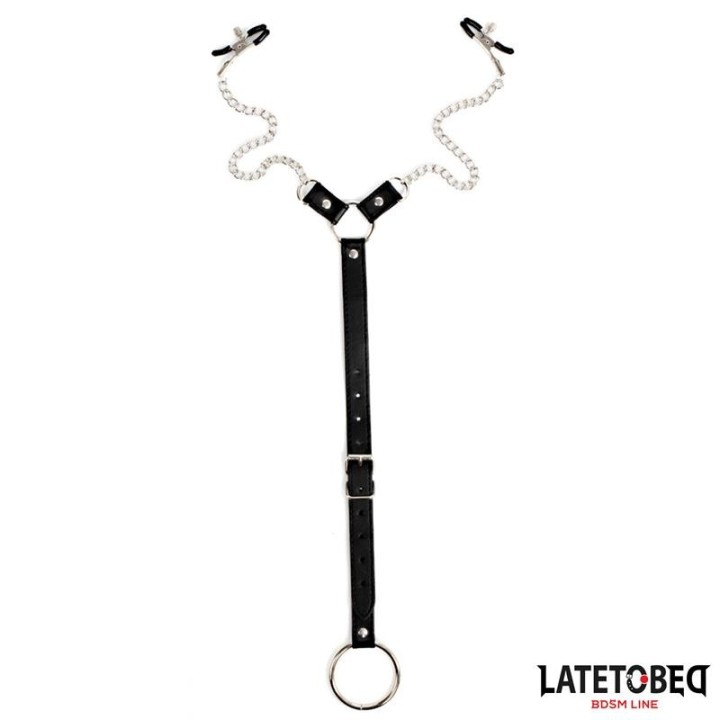 Nippelklemmen mit Penisring von Latetobed BDSM Line | Fesselliebe.de